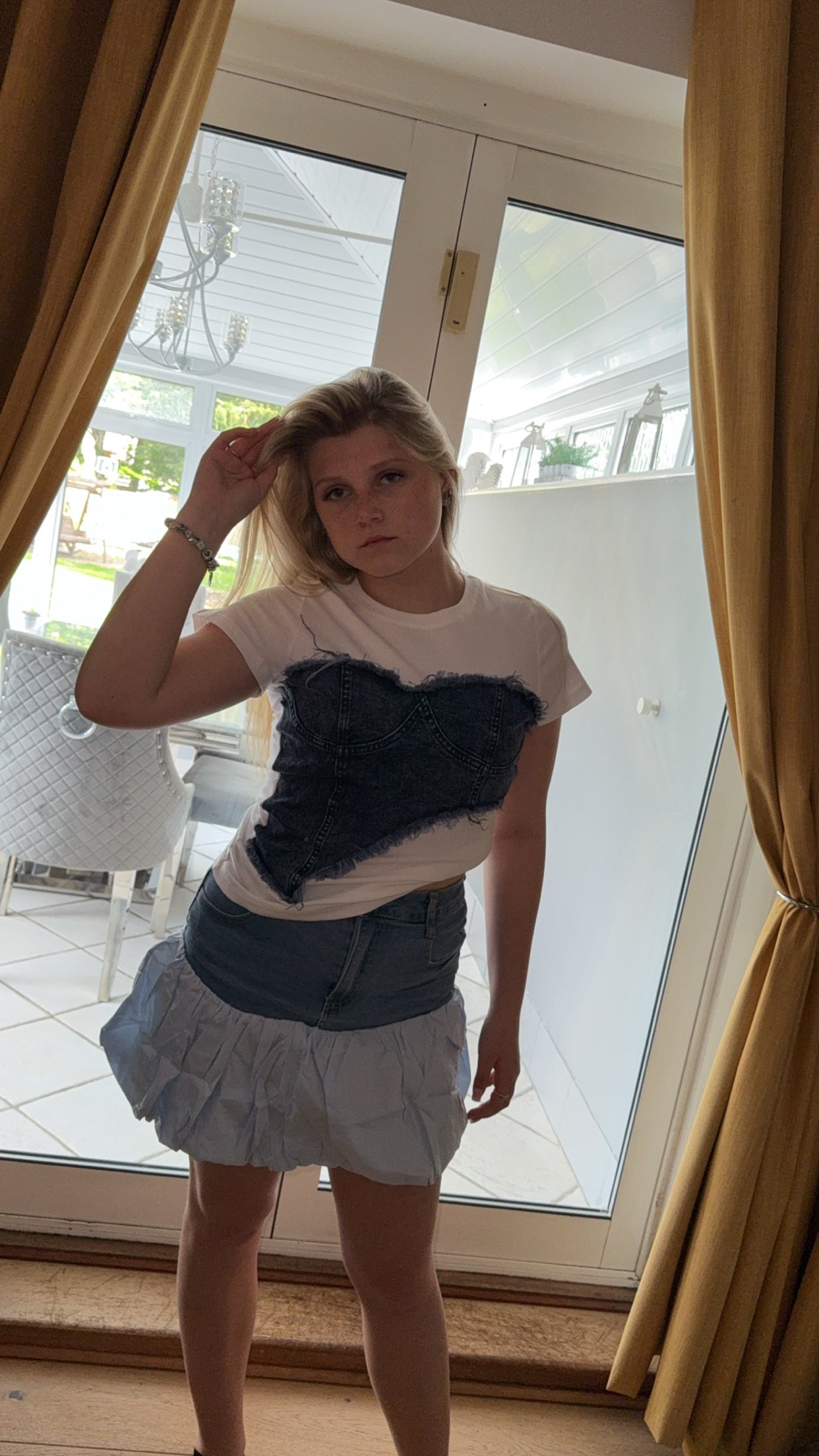 Blossom frilly skirts