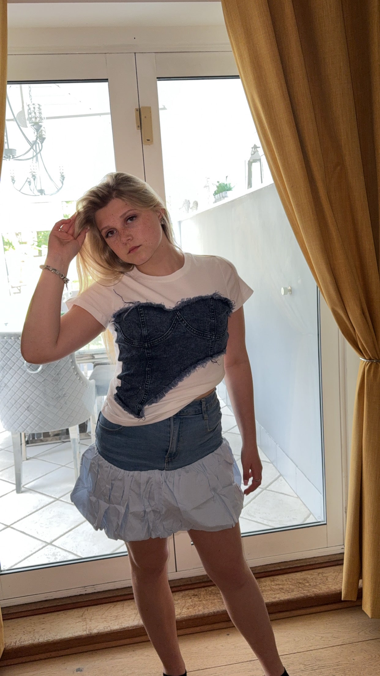 Blossom frilly skirts